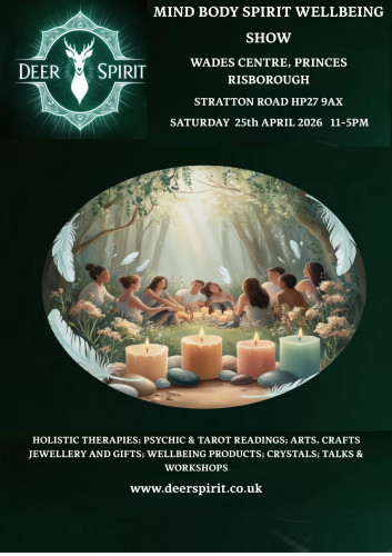 Deer Spirit Event - Wades Centre, Princes Risborough, HP27 9AX 25th April 2026 