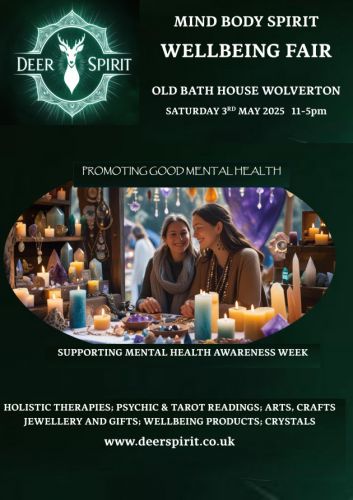 Tarot Readings at Deer Spirit Events - Old Bath House Wolverton MK12 5RL - 3rd May 2025  11am - 5.00pm