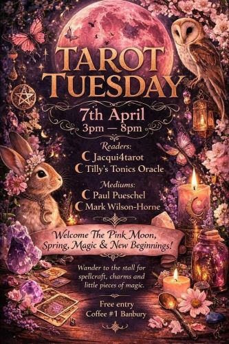Tarot Tuesday at Coffee#1 in Banbury - 7th April 2026  3pm-8pm